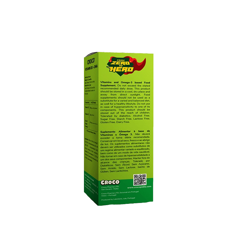 Croco D3 DHA Drops