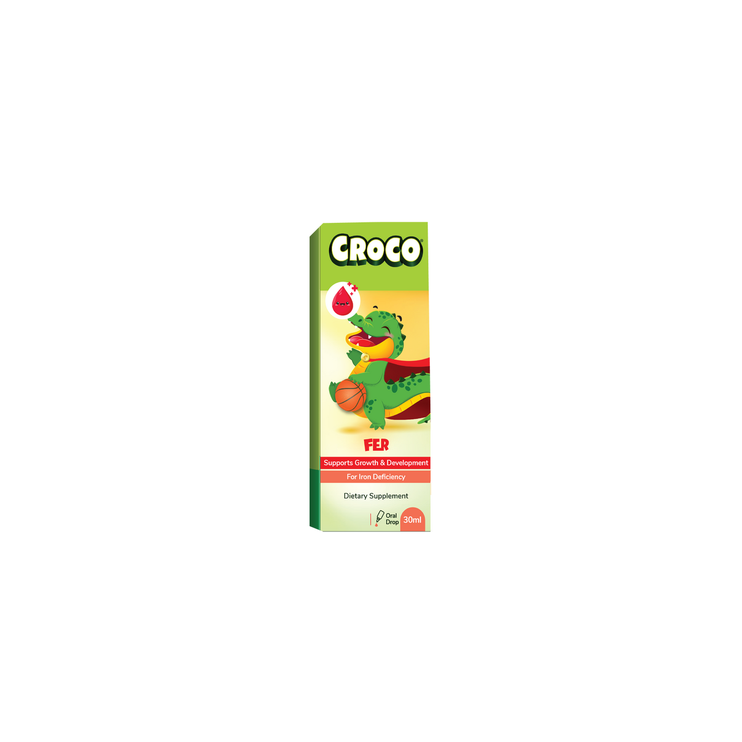 Croco fer oral drop 30 ml