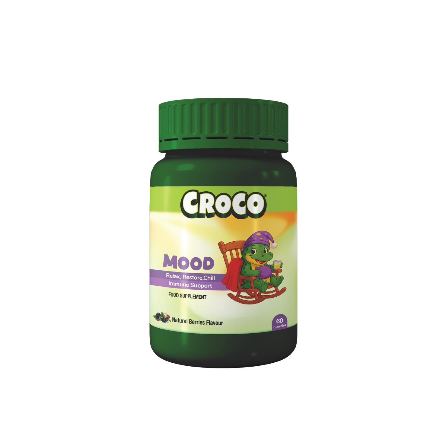 Croco Mood Gummies 60 pcs