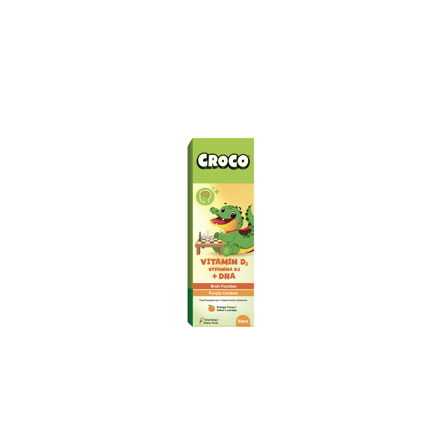 Croco Vitamin D3 + DHA Drops