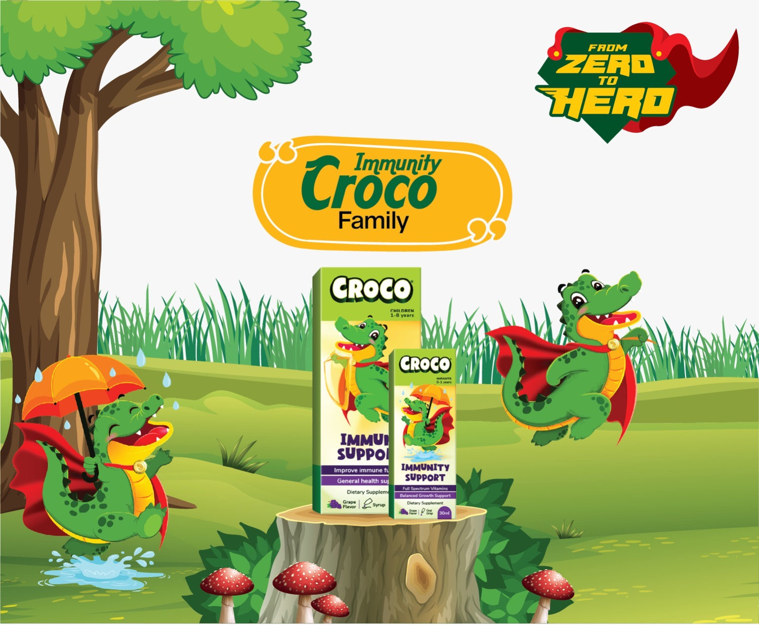 Immunity Croco family