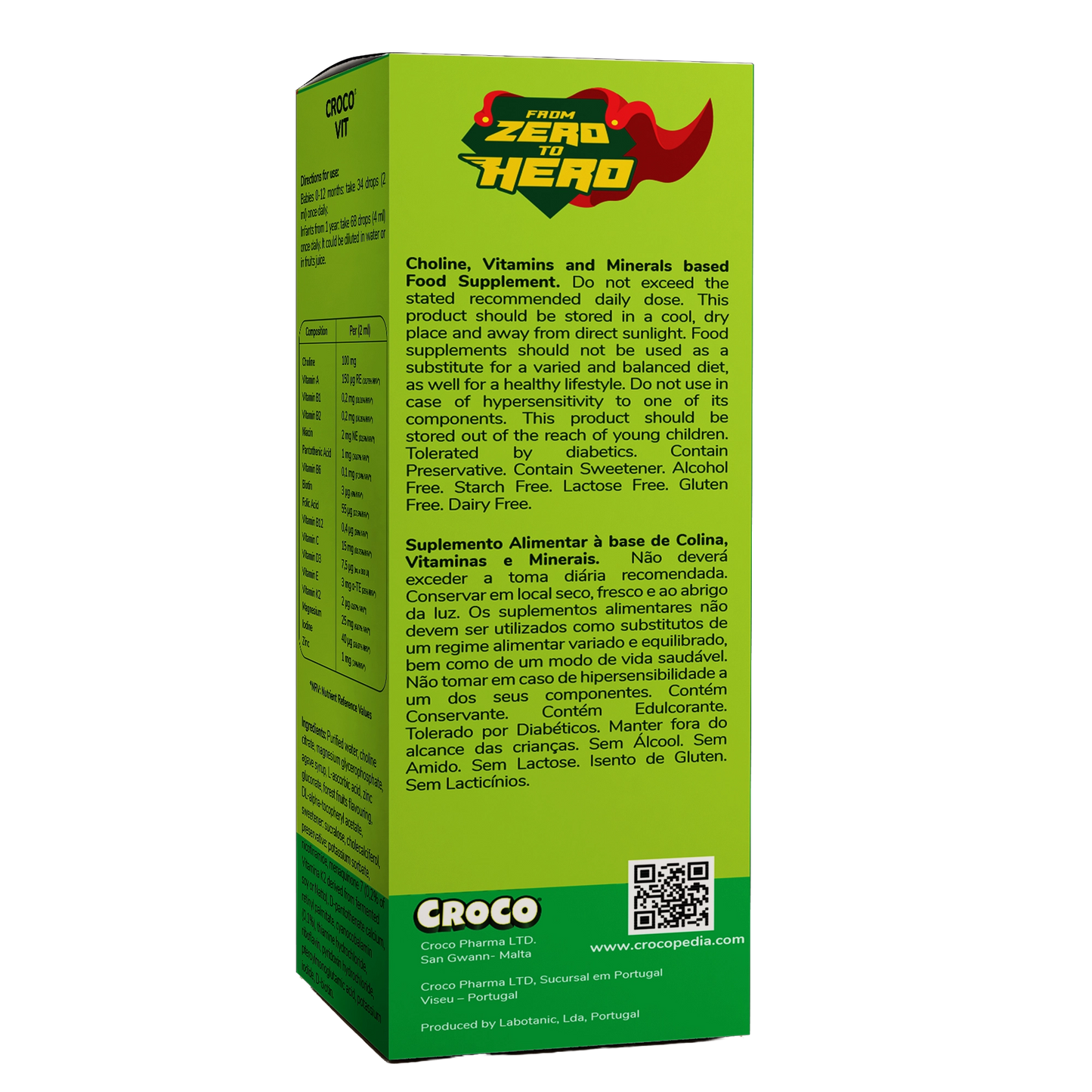 Croco Vit - Drops