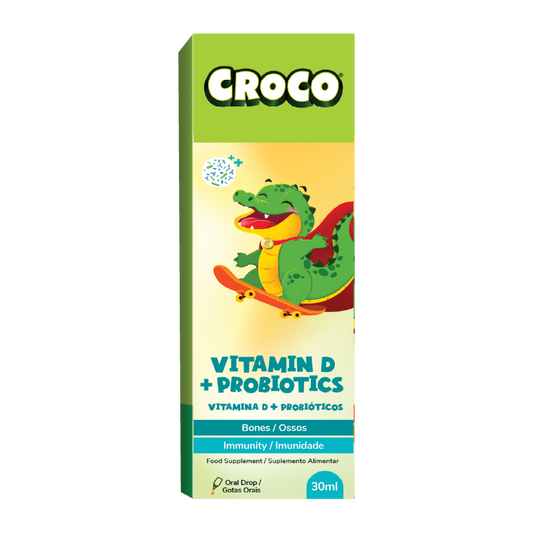 Croco Vitamin D3 + Probiotics - Drops