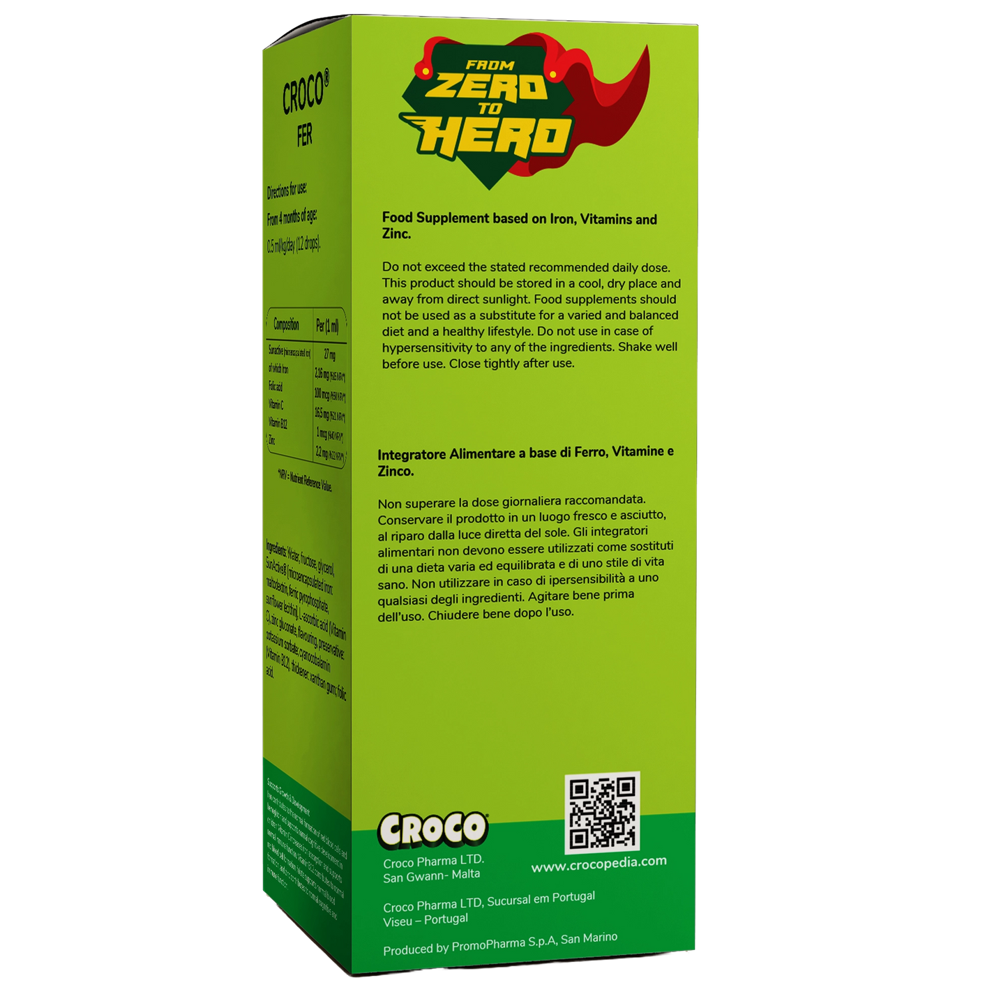 Croco Fer - Drops