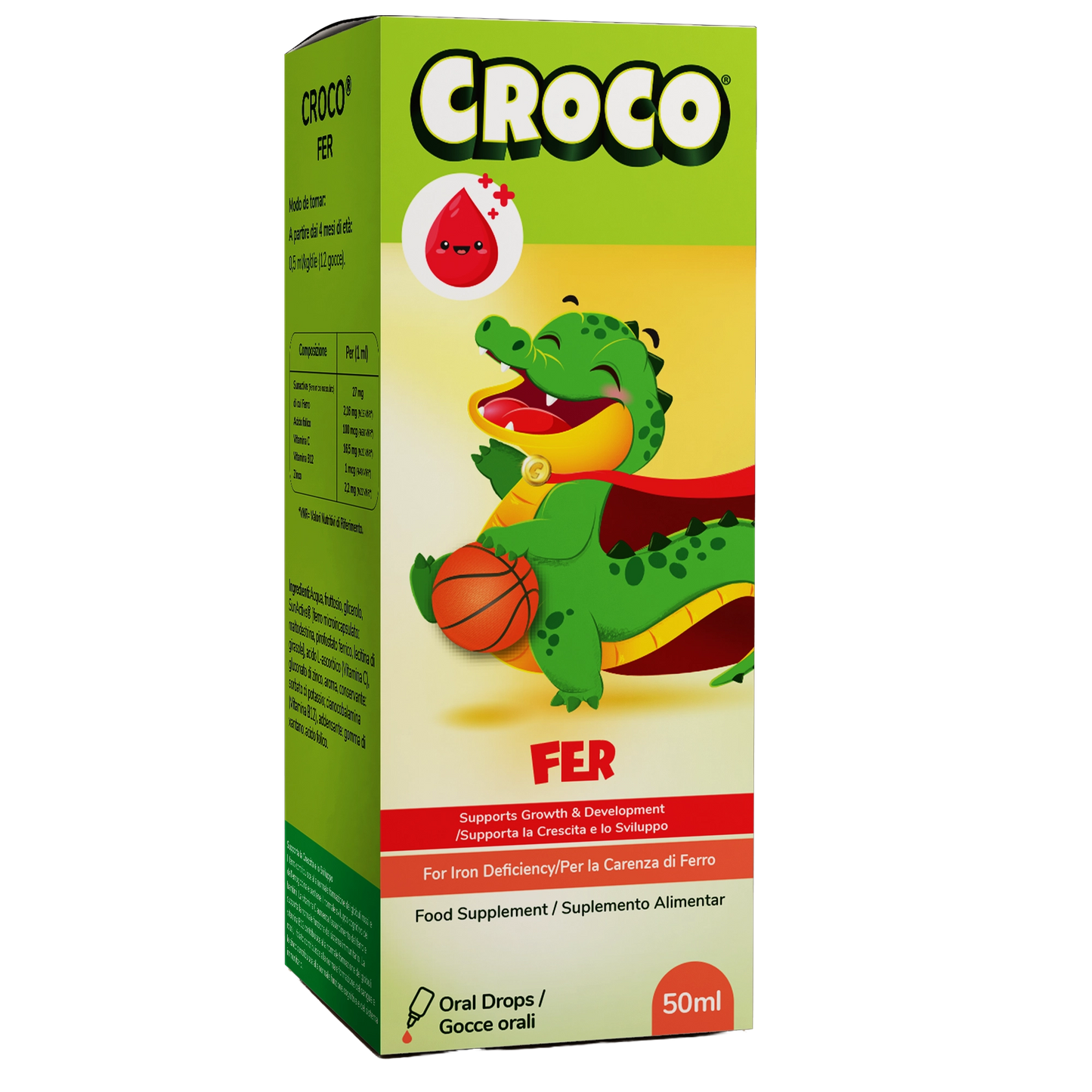 Croco Fer - Drops
