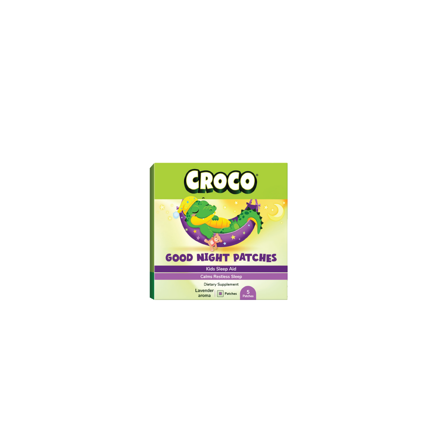 Croco Good Night cloth patches