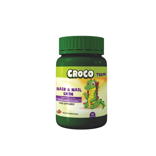 Croco Hair & Nail Skin Gummies 60 pcs