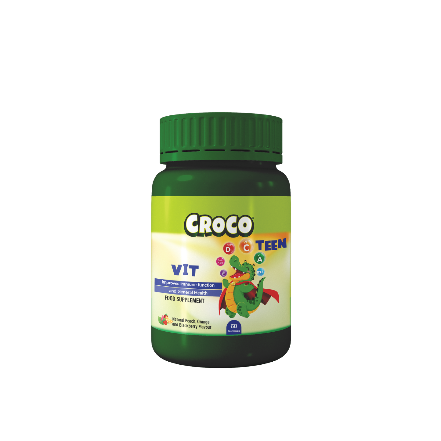 Croco Teen Gummies 60 pcs