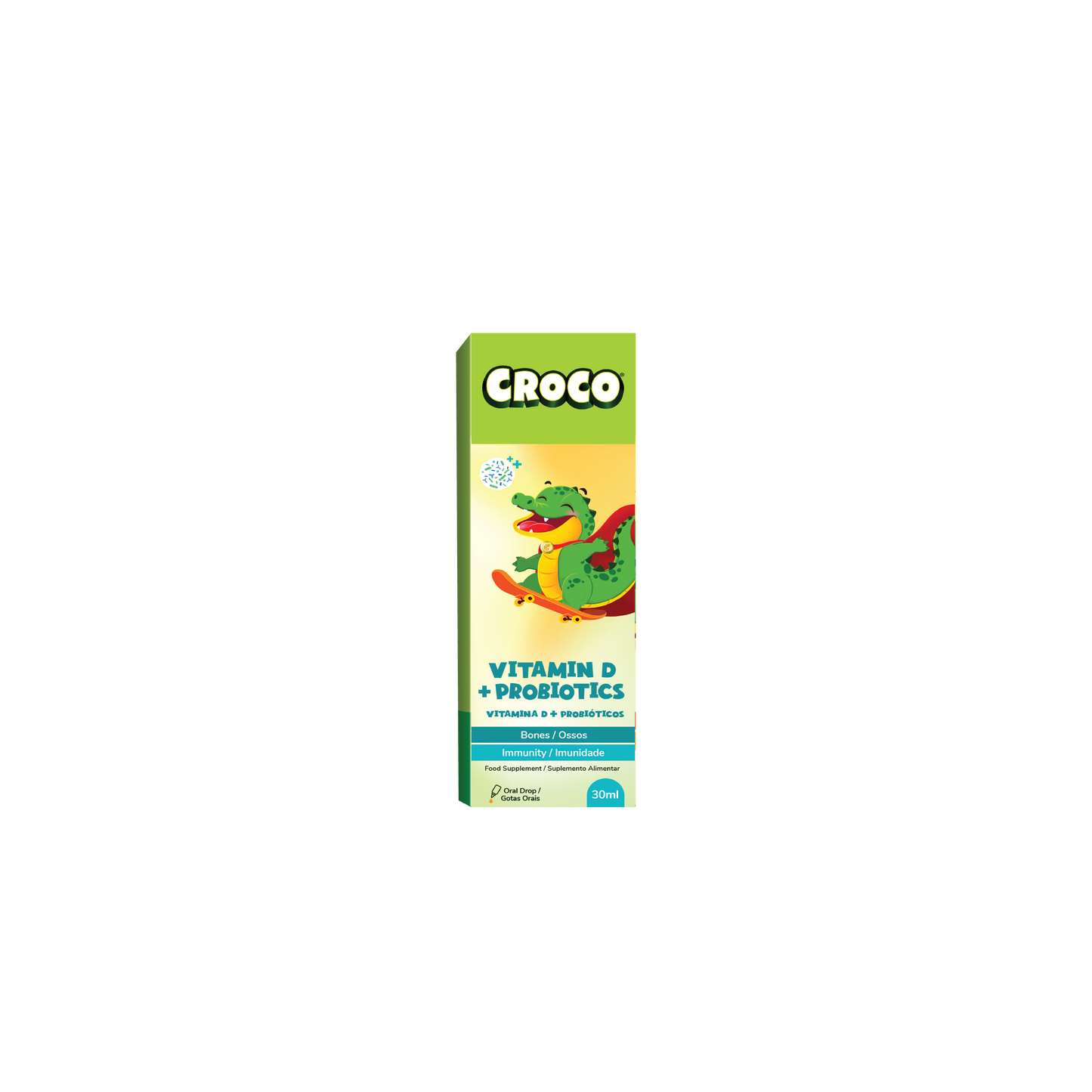 Croco Vitamin D3 + Probiotic Drops