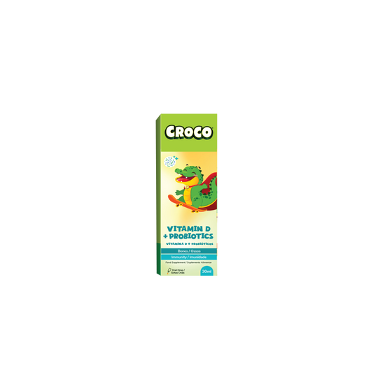 Croco Vitamin D3 + Probiotic Drops