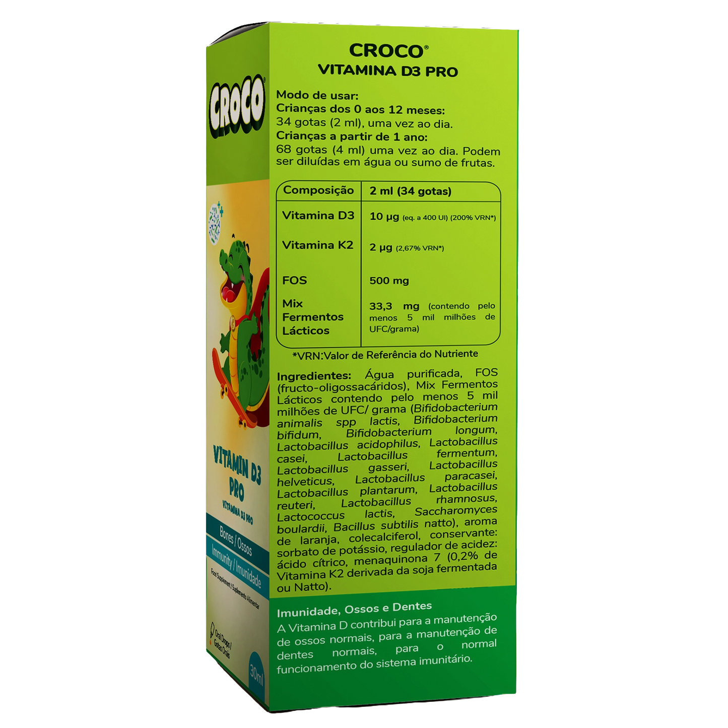 Croco Vitamin D3 PRO - Drops