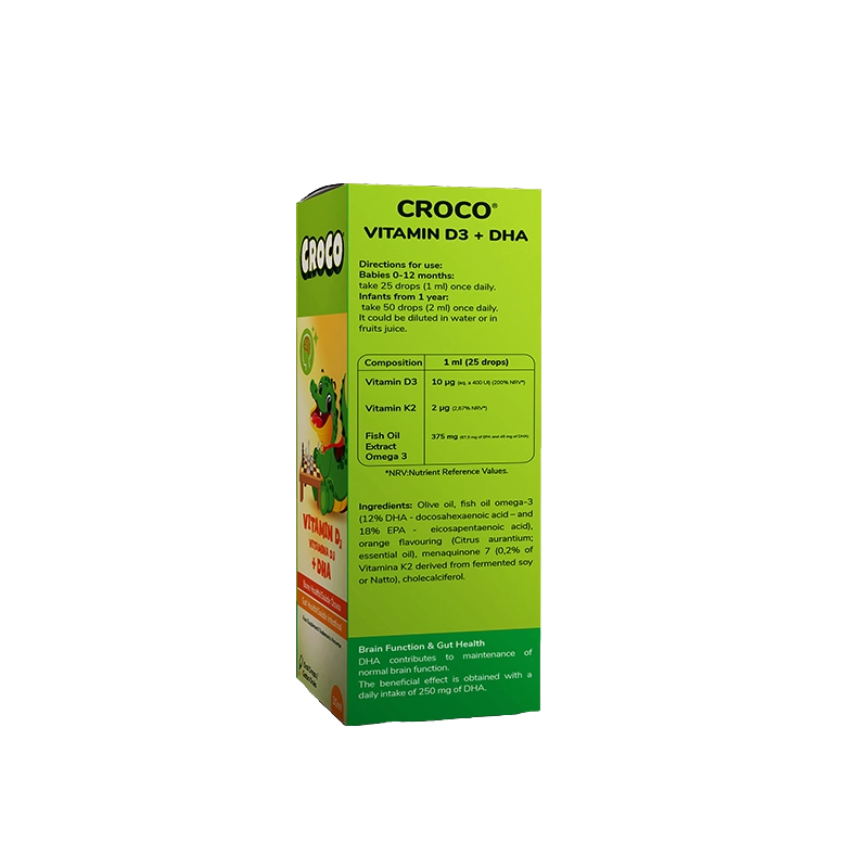 Croco D3 DHA Drops