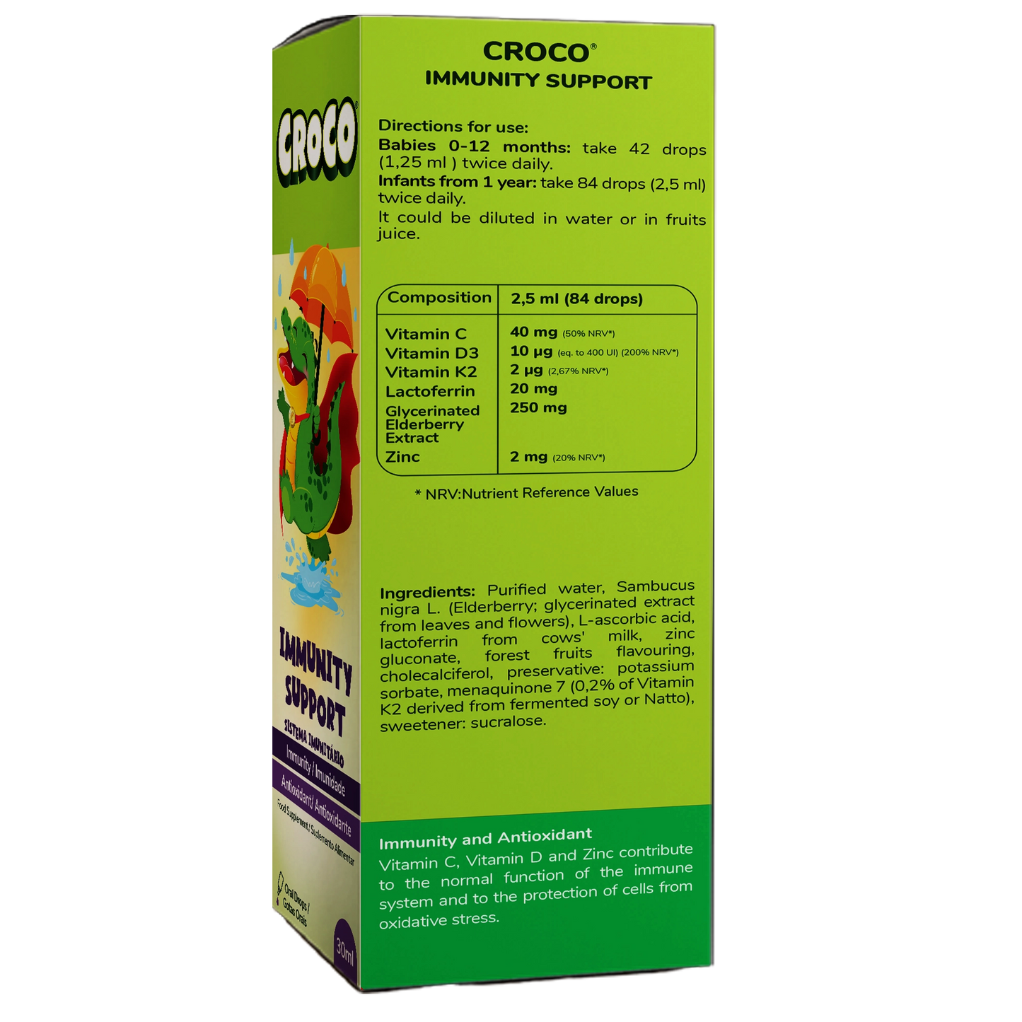Croco Immunity - Drops