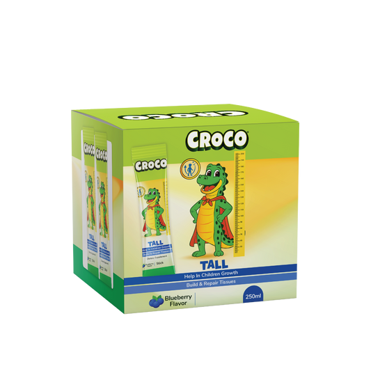 Croco Tall Oral Sticks Box of 10 × 10 mL sticks