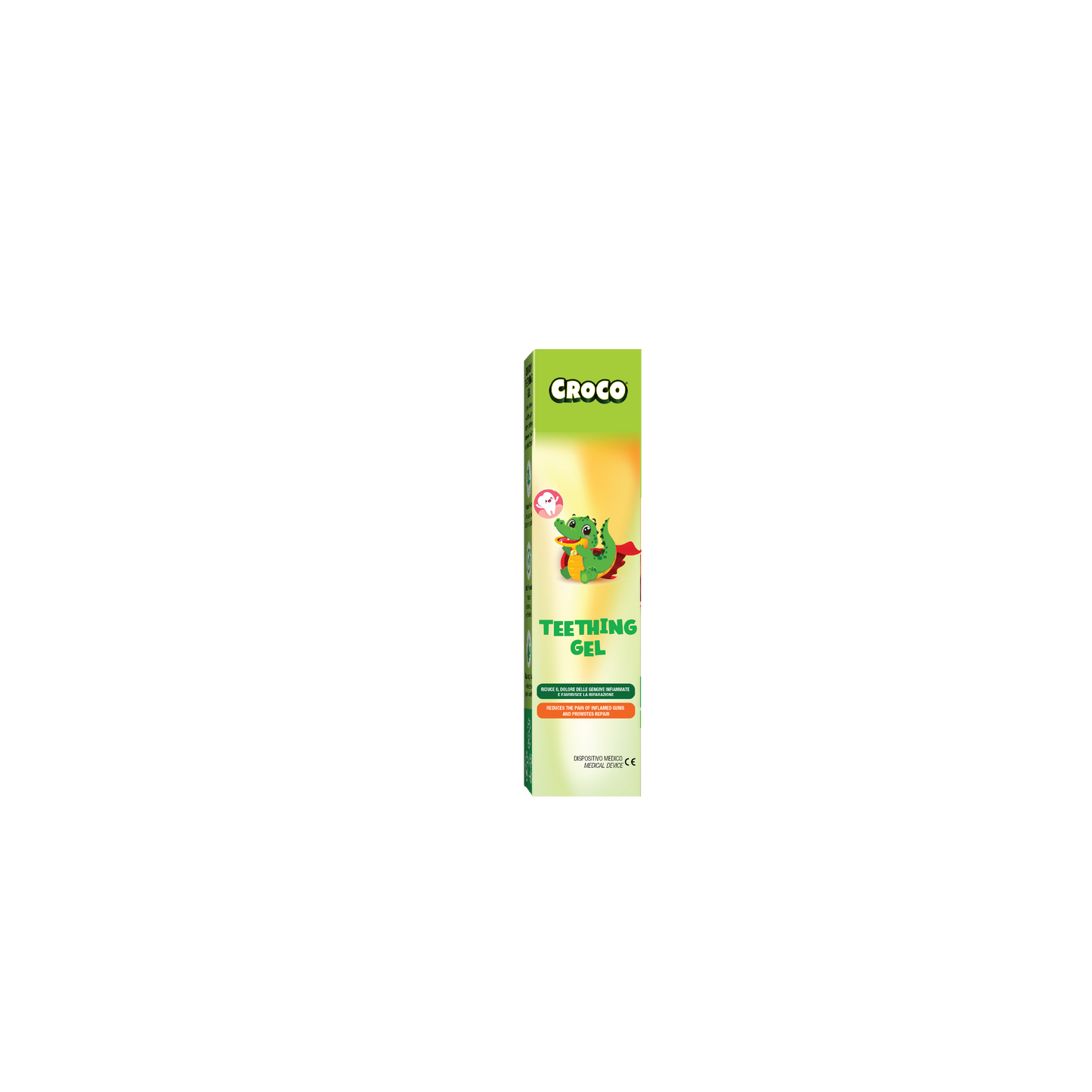 Croco Teething Gel 25 g Oral Gel Tube
